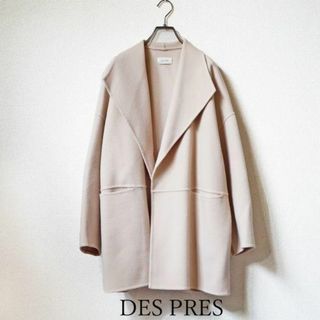 デプレ(DES PRES)のデプレ DES PRES コート ダブルフェイスメルトンビーバー コート(ロングコート)