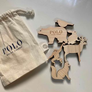 ポロラルフローレン(POLO RALPH LAUREN)のラルフローレン　ポロ　POLO ヒノキの動物　オモチャ(知育玩具)