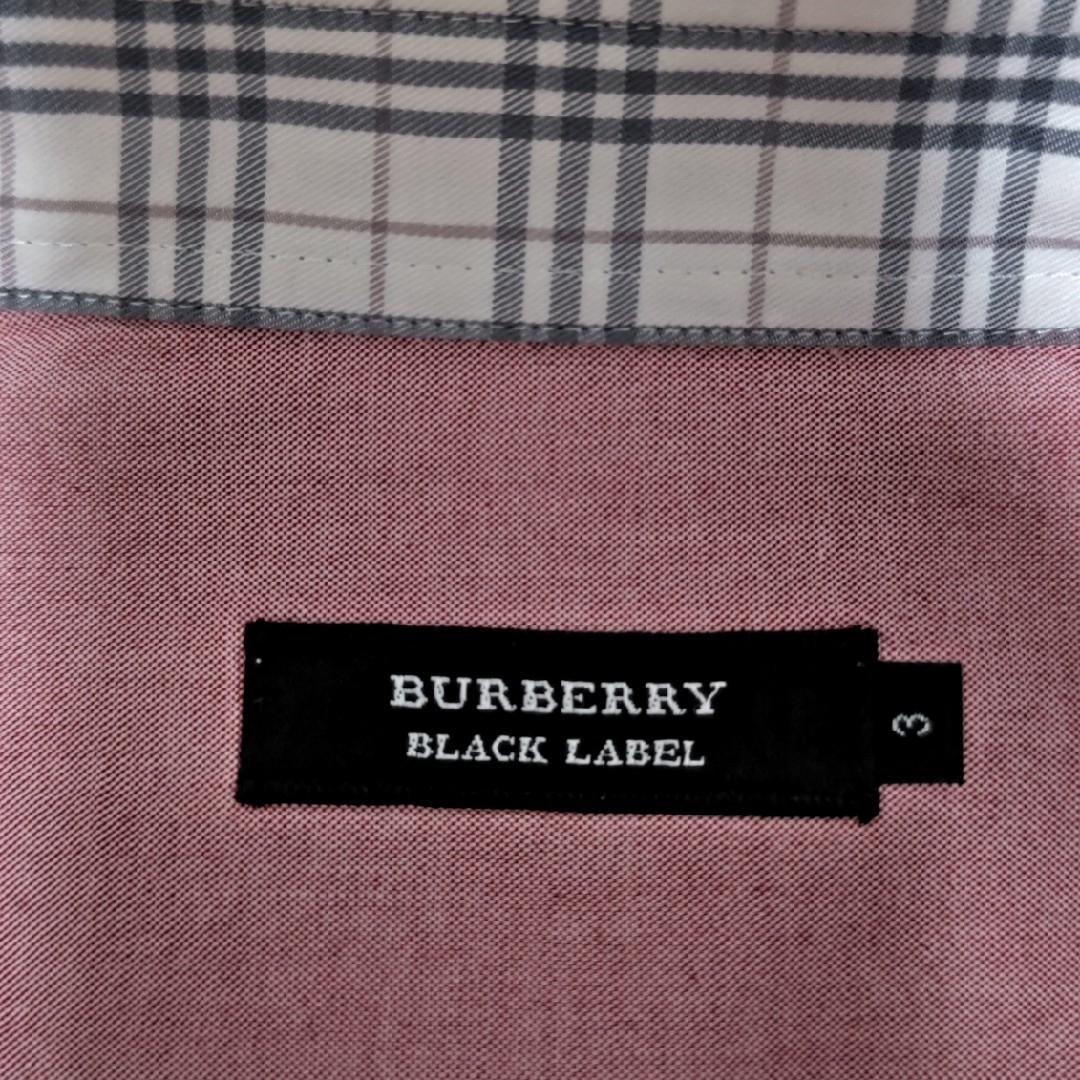 BURBERRY BLACK LABEL(バーバリーブラックレーベル)のBURBERRY  BLACK LABEL 7分袖  size3 メンズのトップス(Tシャツ/カットソー(七分/長袖))の商品写真