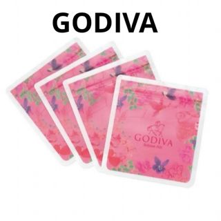 ゴディバ(GODIVA)の未開封　ゴディバ　オリジナルストックバッグ4枚入り(ノベルティグッズ)