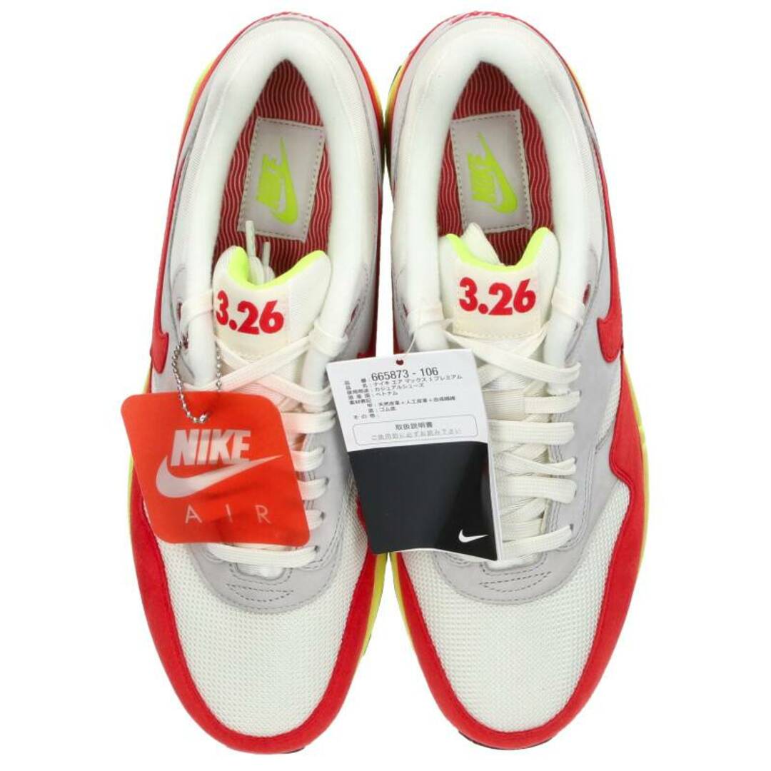 ナイキ  AIR MAX 1 PREMIUM QS AIR MAX DAY2014 665873-106 エアマックス1プレミアムエアマックスデイ2014スニーカー メンズ 28cmスニーカー