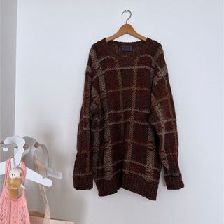 ロキエ(Lochie)の80's  vintage ニット   made in Scotland(ニット/セーター)