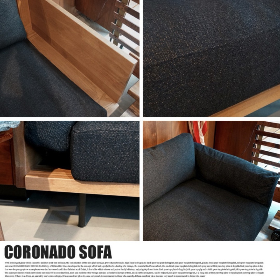 ACTUS(アクタス)のACME Furniture CORONADO SOFA 2-seater インテリア/住まい/日用品のソファ/ソファベッド(二人掛けソファ)の商品写真