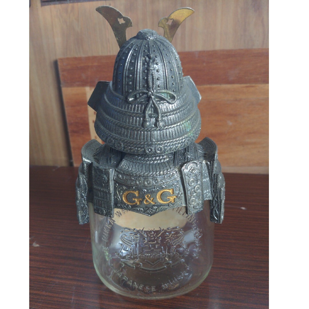 NIKKA WHISKY ニッカウイスキー G&G 鎧兜 甲冑 ボトルカバーの NIKKA WHISKY ニッカウイスキー G&G 鎧兜 甲冑 ボトルカバーの