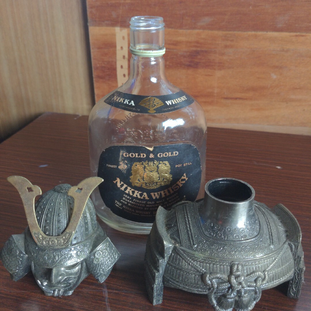 NIKKA WHISKY ニッカウイスキー G&G 鎧兜 甲冑 ボトルカバーの NIKKA WHISKY ニッカウイスキー G&G 鎧兜 甲冑 ボトルカバーの