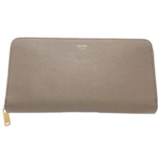 セリーヌ(celine)の　セリーヌ CELINE ラージジップドウォレット 10B533 スリ カーフ 長財布(財布)