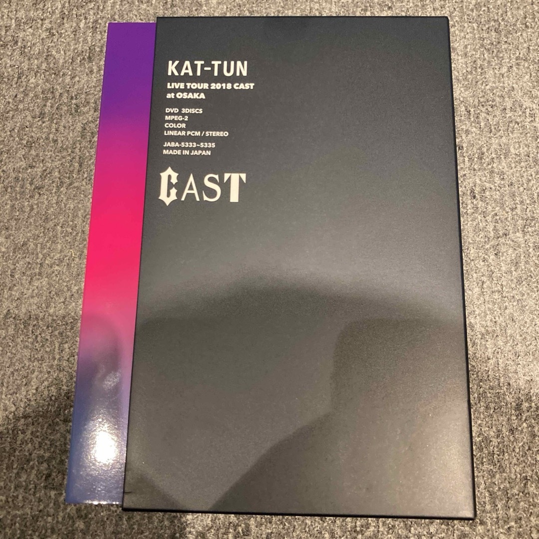 KATTUNKAT-TUN/KAT-TUN LIVE TOUR 2018 CAST〈完全生…