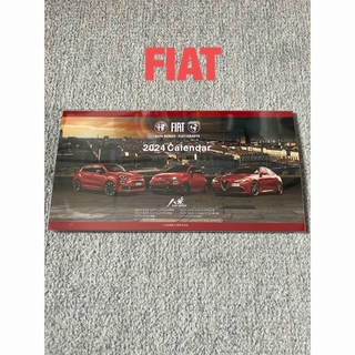 【未使用品】FIAT公式　2024卓上カレンダー(カレンダー/スケジュール)