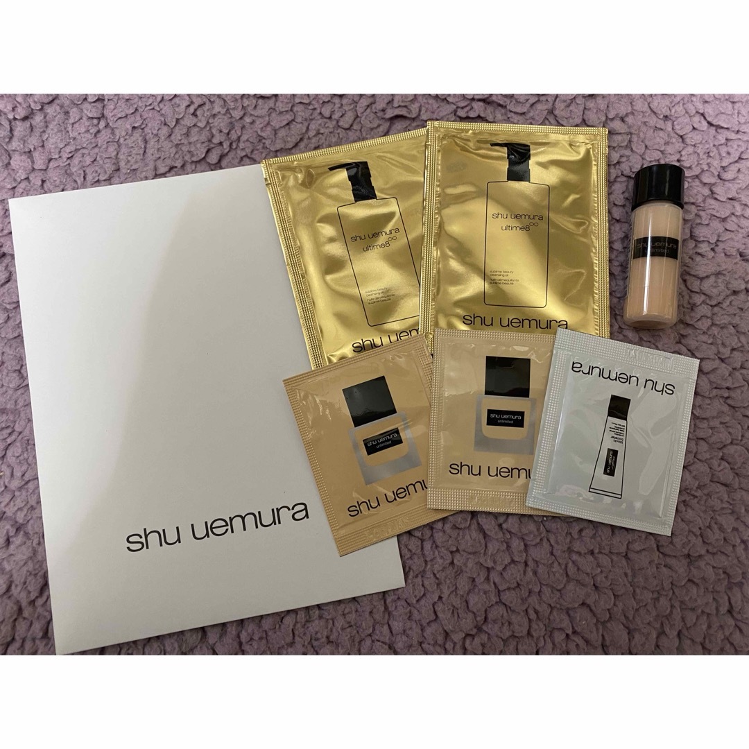 shu uemura(シュウウエムラ)のシュウエムラ　サンプルセット　　shu uemura コスメ/美容のキット/セット(サンプル/トライアルキット)の商品写真