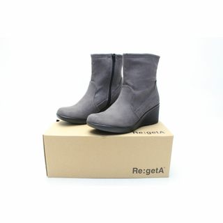 リゲッタ(Re:getA)の新品♪Re:getA サイドZIPウエッジブーツ(S)/09(ブーツ)