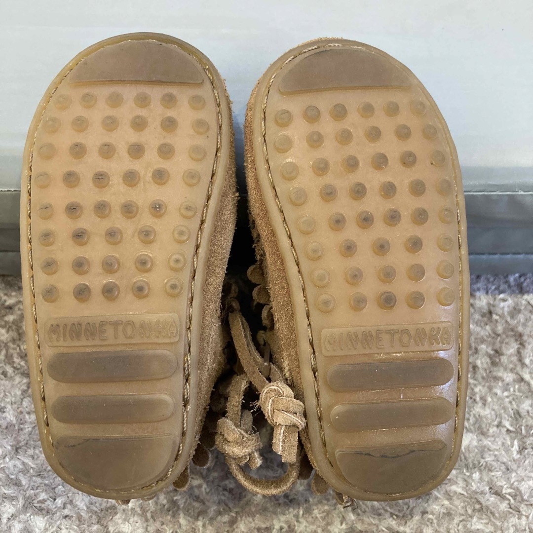 Minnetonka(ミネトンカ)のミネトンカ　ブーツ　キッズ キッズ/ベビー/マタニティのベビー靴/シューズ(~14cm)(ブーツ)の商品写真