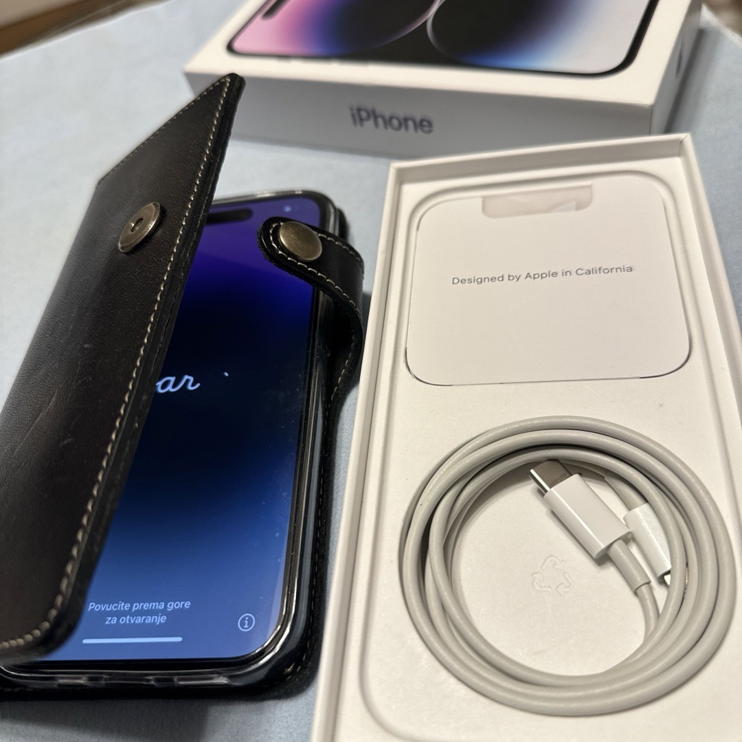 iPhone 14 PRO 128GBディープパープルUSEDコンディション良好 iPhone 14 PRO 128GBディープパープルUSEDコンディション良好