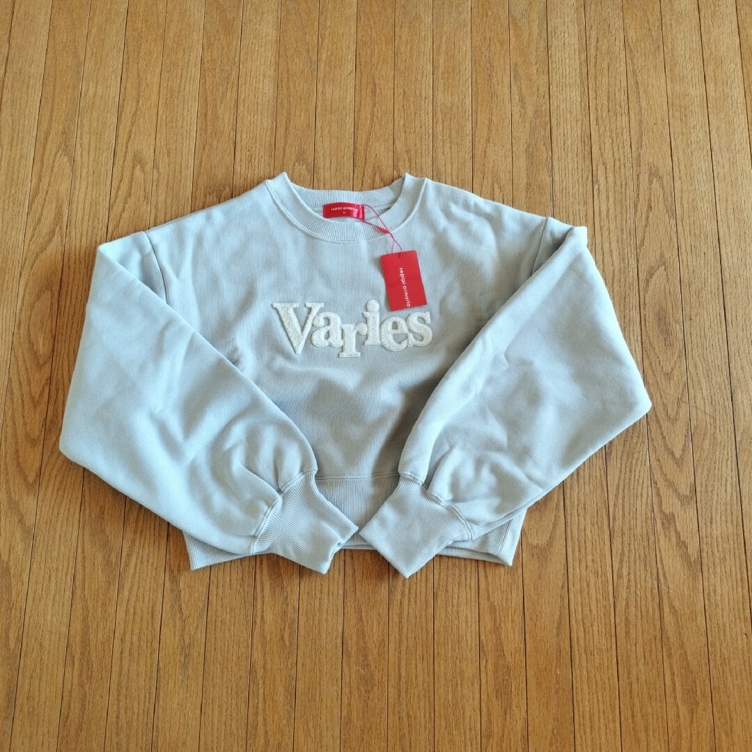 レピピ　 Variesロゴスウェット&靴下2足組 キッズ/ベビー/マタニティのキッズ服女の子用(90cm~)(Tシャツ/カットソー)の商品写真