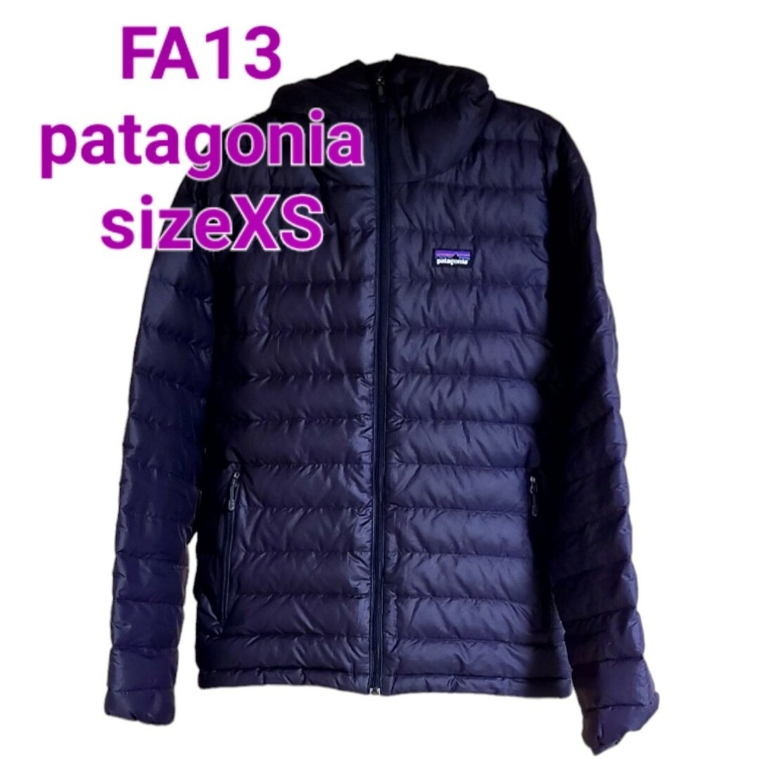 メンズFA13 13年製patagoniaDown Sweater Hoodie