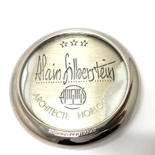 アラン・シルベスタイン Alain Silberstein ロゴ 非売品 文鎮 雑貨 SS シルバー 新品同様