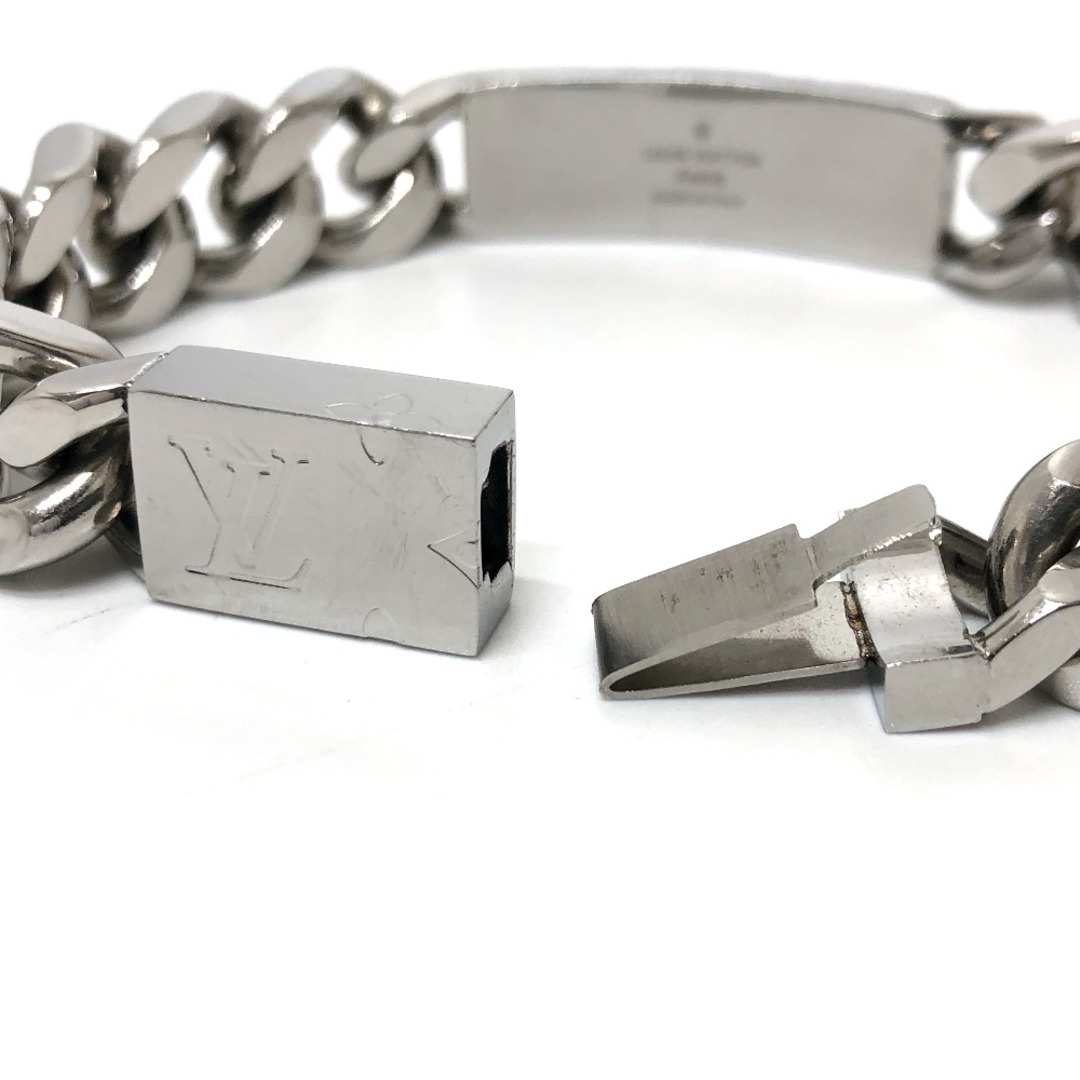 ルイヴィトン LOUIS VUITTON チェーン ブレスレット モノグラム M62486 アクセサリー ブレスレット メタル シルバー約185cmバンド幅