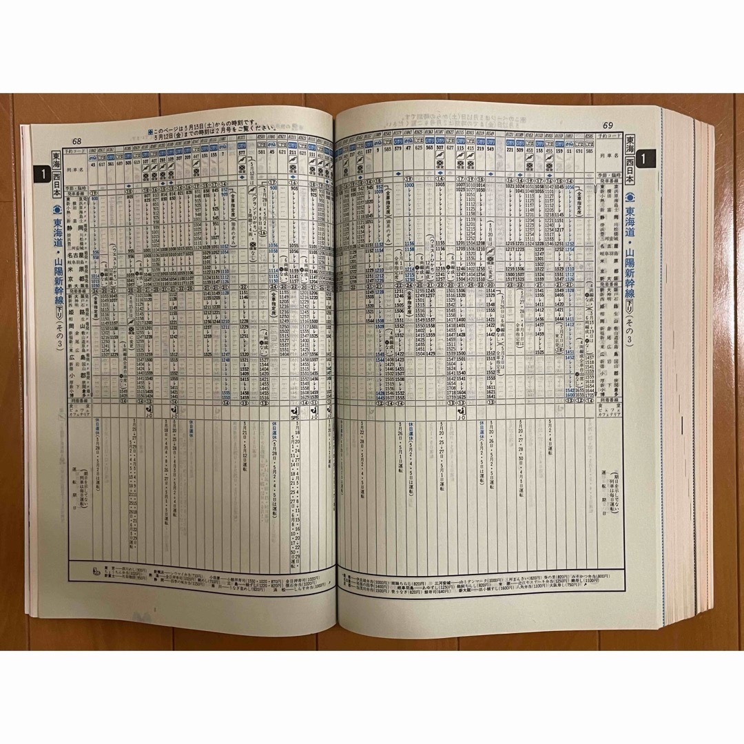 JR(ジェイアール)のJTB時刻表🚂1999年3月号 エンタメ/ホビーのテーブルゲーム/ホビー(鉄道)の商品写真