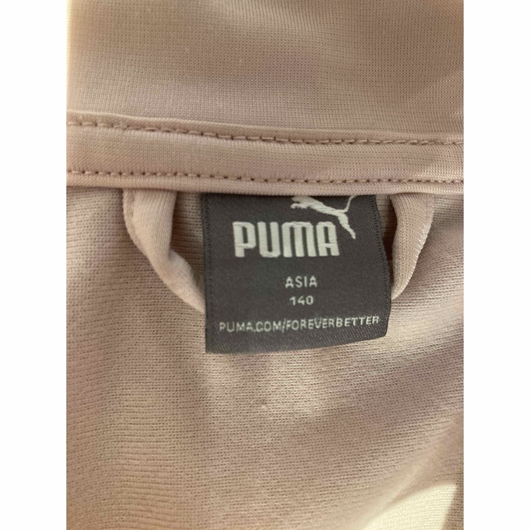 PUMA(プーマ)の女児ジャージ上下　140㎝ キッズ/ベビー/マタニティのキッズ服女の子用(90cm~)(その他)の商品写真