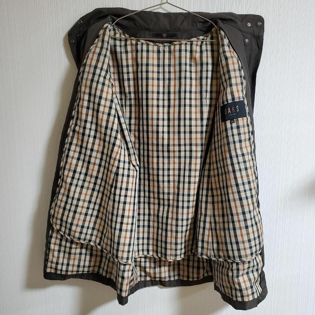 DAKS(ダックス)のDAKS london ダックス ロンドン コート アウター 42【k122】 メンズのジャケット/アウター(ダウンジャケット)の商品写真