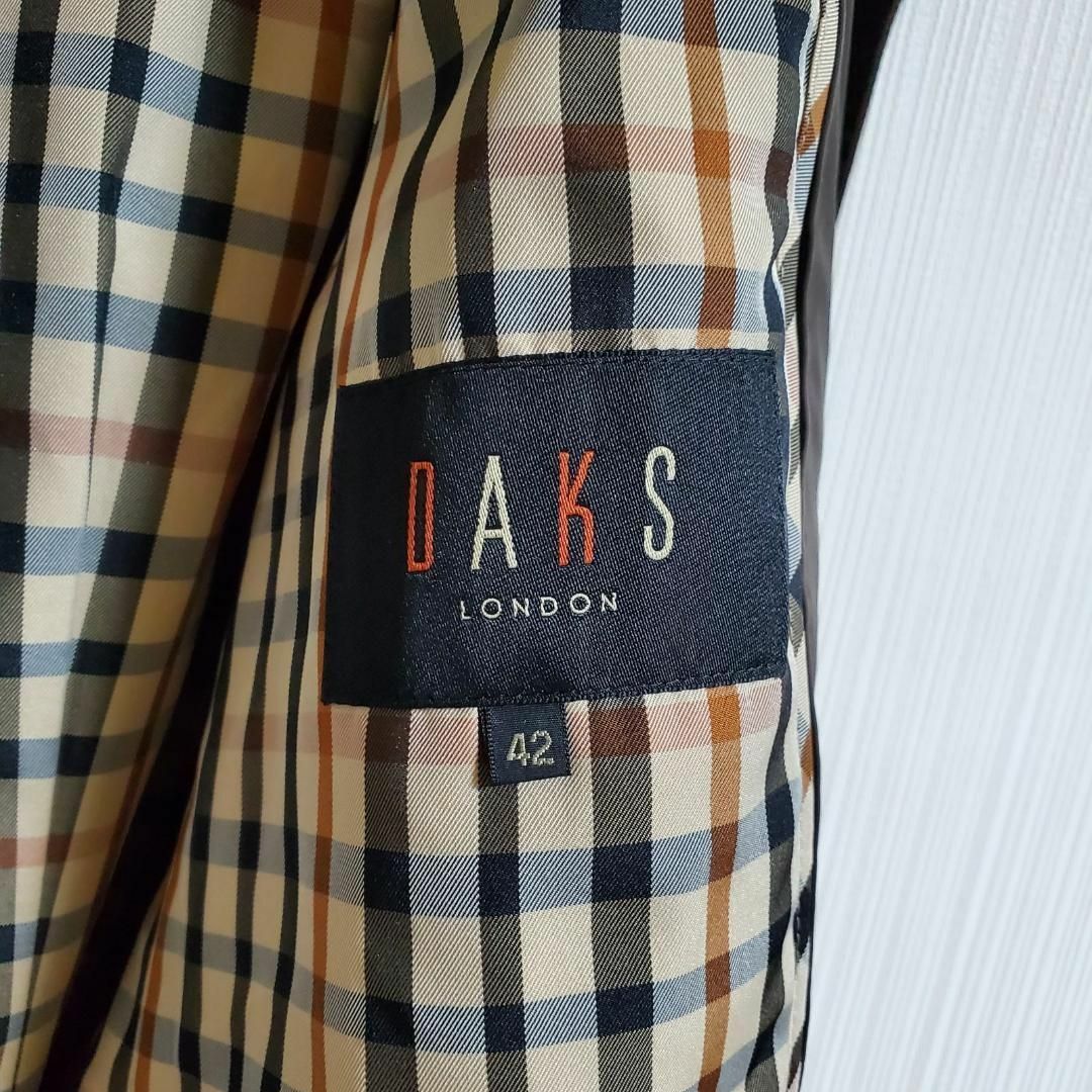 DAKS(ダックス)のDAKS london ダックス ロンドン コート アウター 42【k122】 メンズのジャケット/アウター(ダウンジャケット)の商品写真