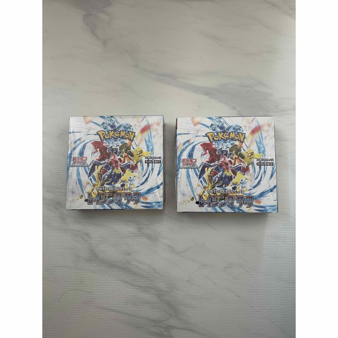 ポケモンカード レイジングサーフ 2BOX シュリンク付き ポケモンカード レイジングサーフ 2BOX シュリンク付き