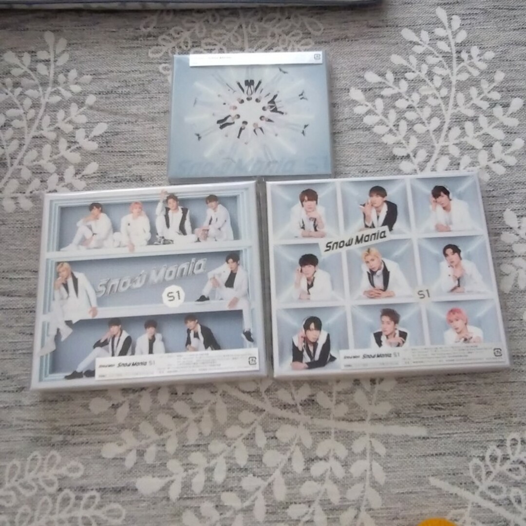 SnowMan  SnowMania S1  3形態セットCD