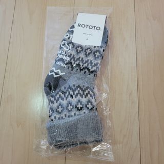 ロトト(ROTOTO)のROTOTOルームソックス(新品未使用)(ソックス)