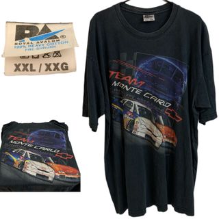 VINTAGE TEAM MONTE CARLO シボレーレースCAR Tシャツ(Tシャツ/カットソー(半袖/袖なし))