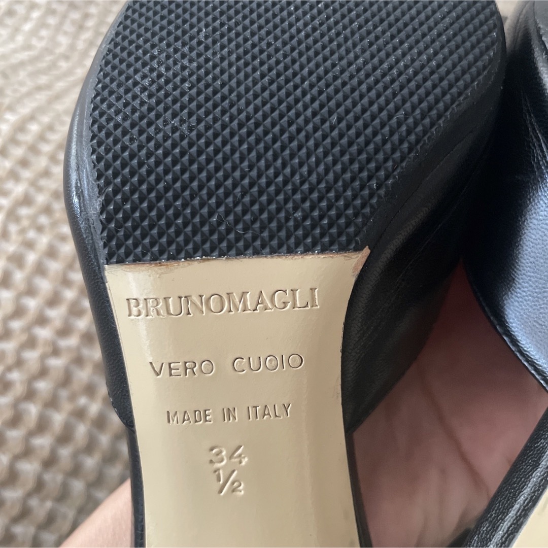 【美品】BRUNOMAGLI 34.5サイズ　MADE IN ITALY