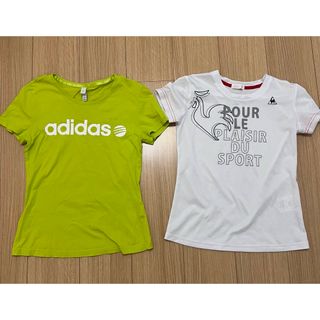 アディダス(adidas)のadidas、le coq sportif Tシャツ2点セット(Tシャツ(半袖/袖なし))