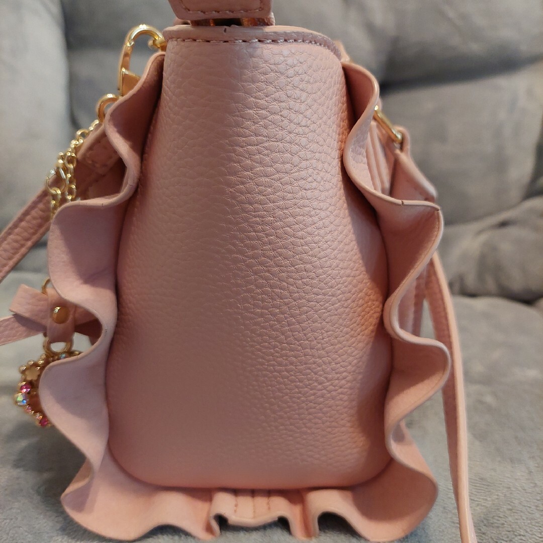 Samantha Vega(サマンサベガ)のサマンサベガ♪ミニフラッターピンク レディースのバッグ(ショルダーバッグ)の商品写真