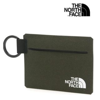 ザノースフェイス(THE NORTH FACE)のノースフェイス ペブルスマートケース ニュートープグリーン 新品未使用(名刺入れ/定期入れ)