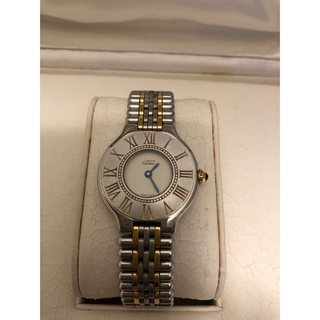 カルティエ(Cartier)の値下げ　電池交換済 カルティエ　Cartier  マスト21  腕時計 男女兼用(腕時計)
