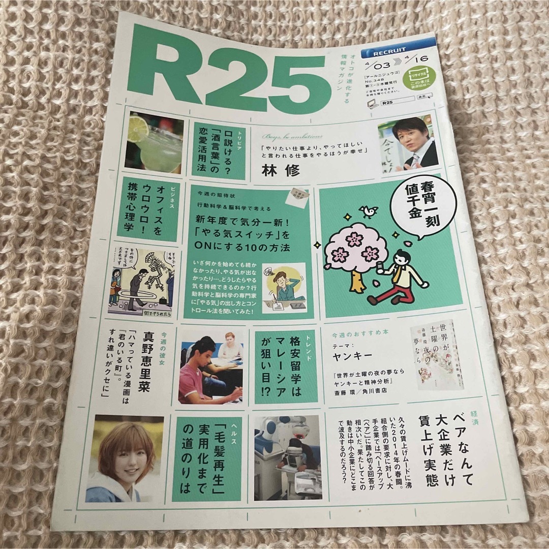 R25  2013-2014年　 7冊セット エンタメ/ホビーの雑誌(その他)の商品写真