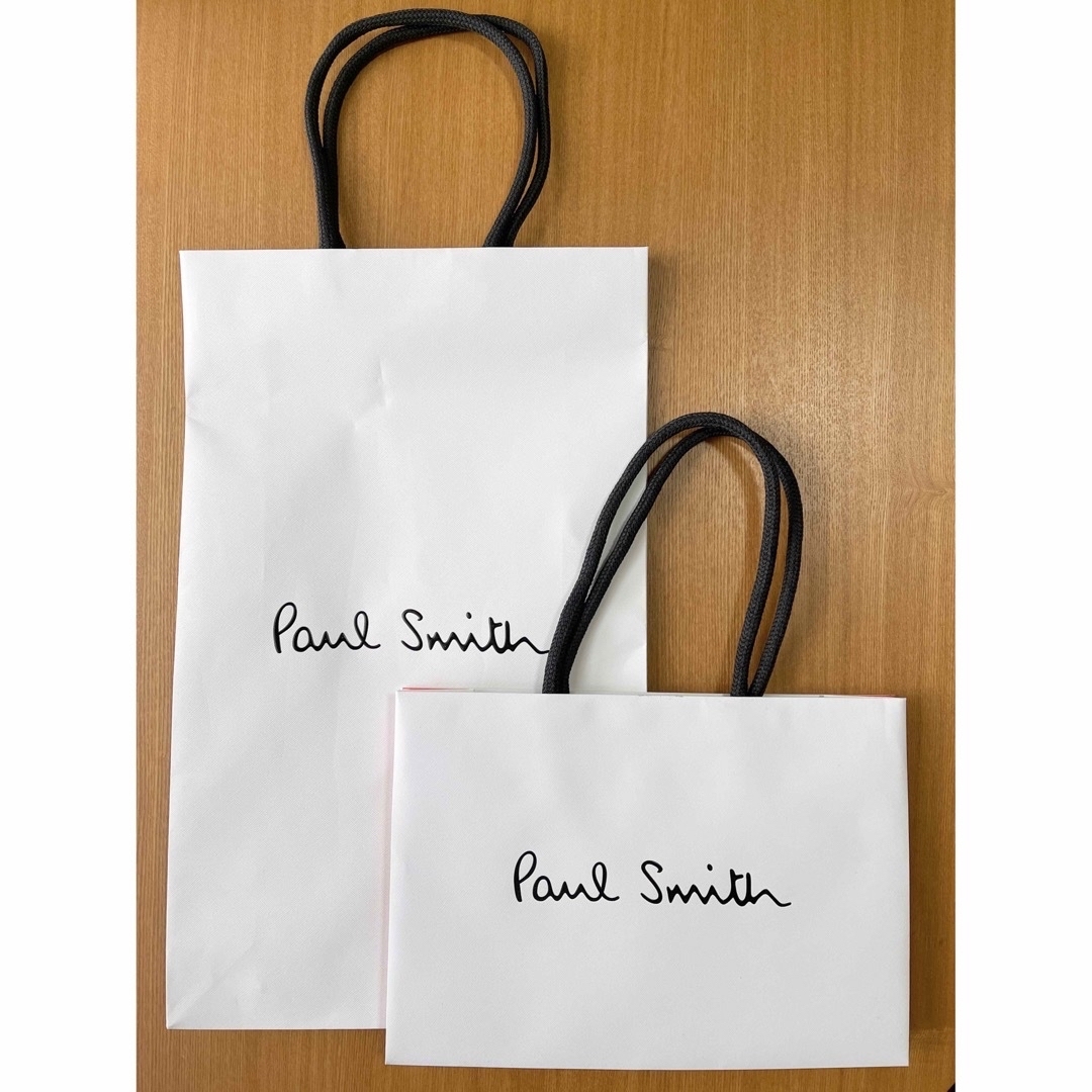 Paul Smith(ポールスミス)のポールスミス ショップ袋 大小 2点 / ショッパー 紙袋 バッグ ラッピング レディースのバッグ(ショップ袋)の商品写真