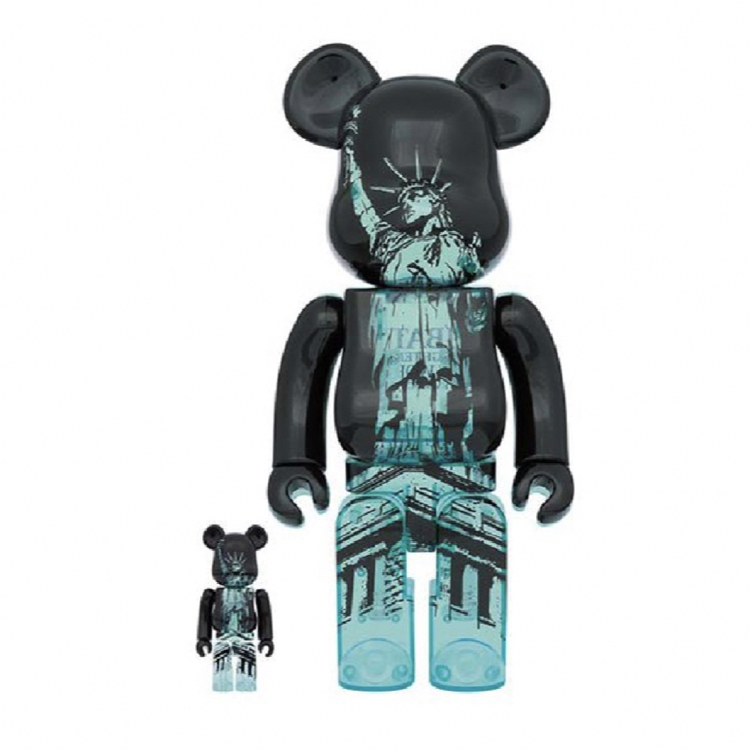 その他Bearbrick Statue of Liberty 100% & 400%