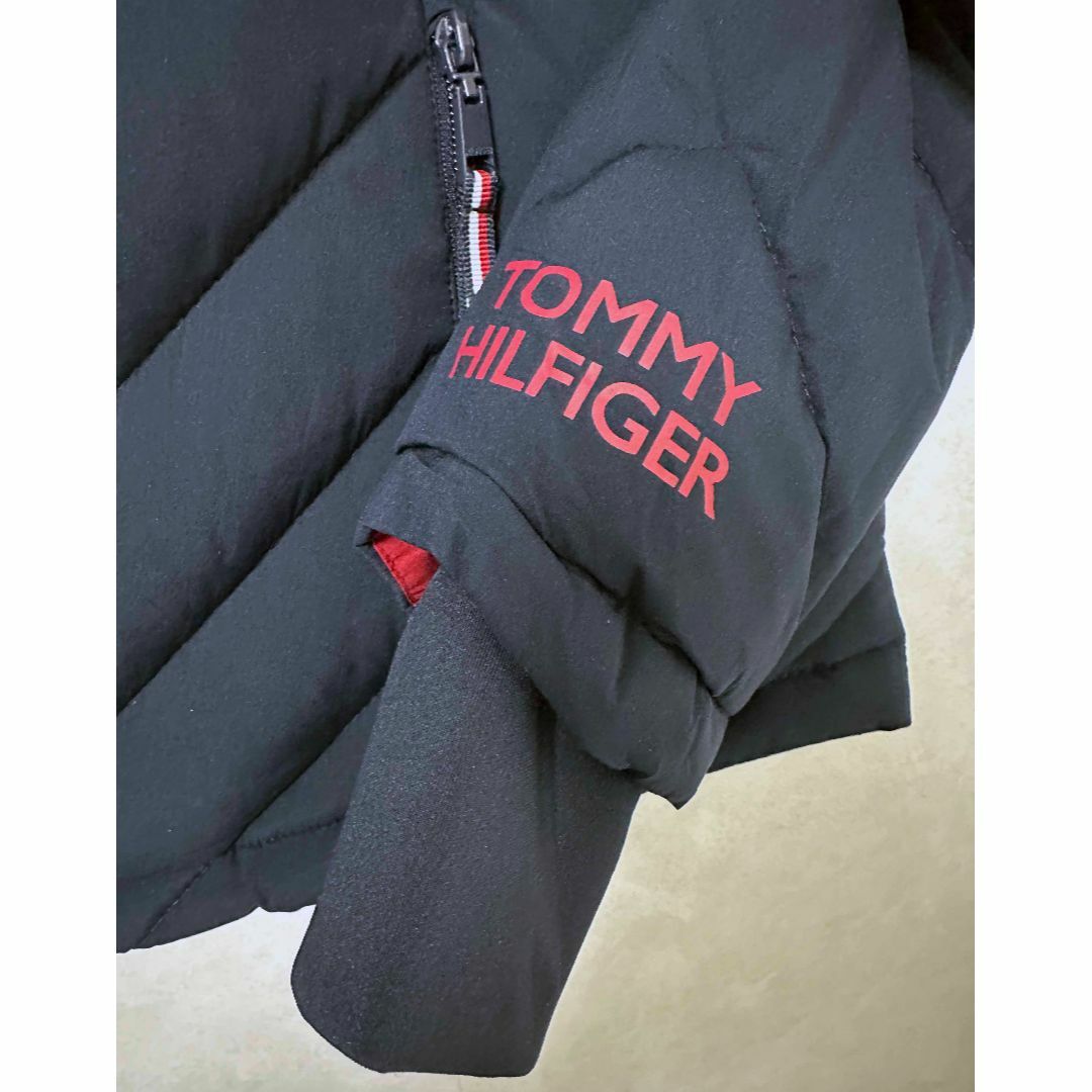 TOMMY HILFIGER(トミーヒルフィガー)の新品 L ★ トミーヒルフィガー 中綿 ジャケット パッカブル 紺 US-M レディースのジャケット/アウター(ダウンジャケット)の商品写真