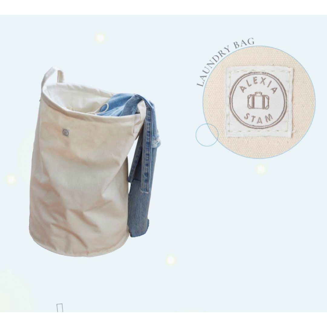 ALEXIA STAM(アリシアスタン)の【新品】alexiastam♡2024laundry bag インテリア/住まい/日用品のインテリア小物(小物入れ)の商品写真