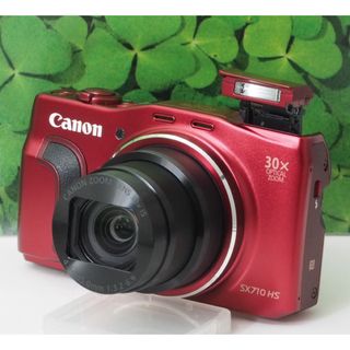 キヤノン(Canon)の【美品】Wi-Fi機能付❤️PowerShot SX710 HS 2030万画素(コンパクトデジタルカメラ)