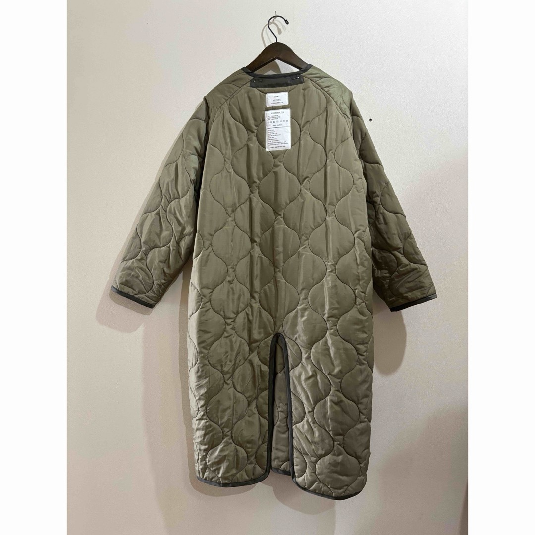 HYKE(ハイク)のHYKE【ハイク】QUIL TED LINER COAT (KHAKI) レディースのジャケット/アウター(ノーカラージャケット)の商品写真