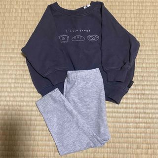 ユニクロ(UNIQLO)のユニクロレギンス80とトレーナー(パンツ)