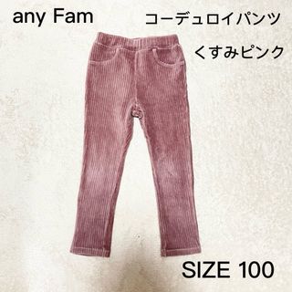 エニィファム(anyFAM)の【anyFam】　(エニーファム) リブパンツ　100サイズ(パンツ/スパッツ)