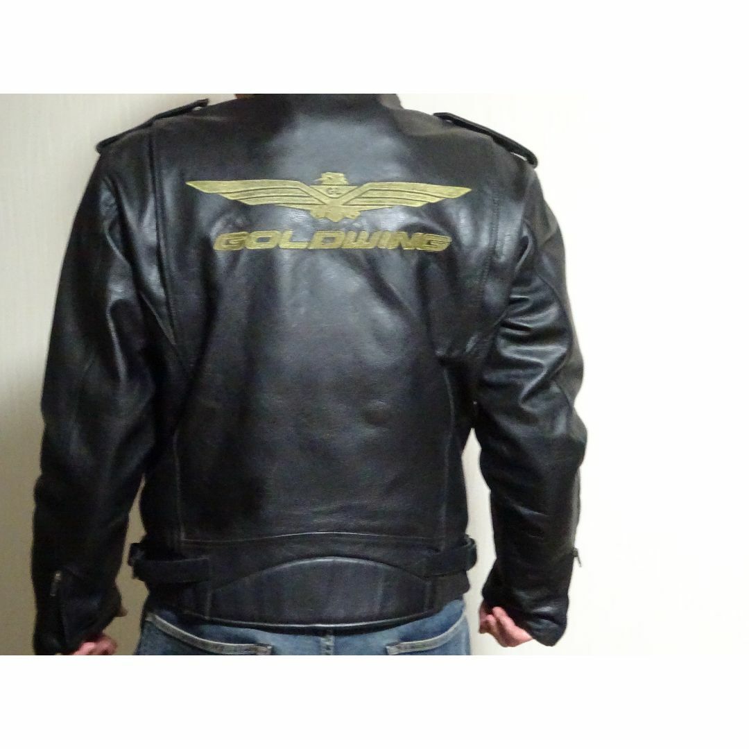  GOLDWING ゴールドウィング 黒革ジャケット   メンズのジャケット/アウター(ライダースジャケット)の商品写真