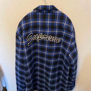 シュプリーム(Supreme)のsupreme キルティングシャツ　XLサイズ(シャツ)