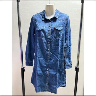 リーバイス(Levi's)のLevi's シャツ　ワンピース(ひざ丈ワンピース)