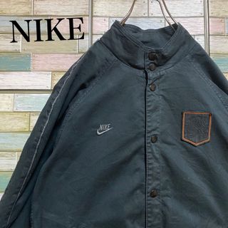 ナイキ(NIKE)のNIKE ナイキ　ブルゾン　ジャケット　ジャンパー　ワンポイント刺繍ロゴ(ブルゾン)