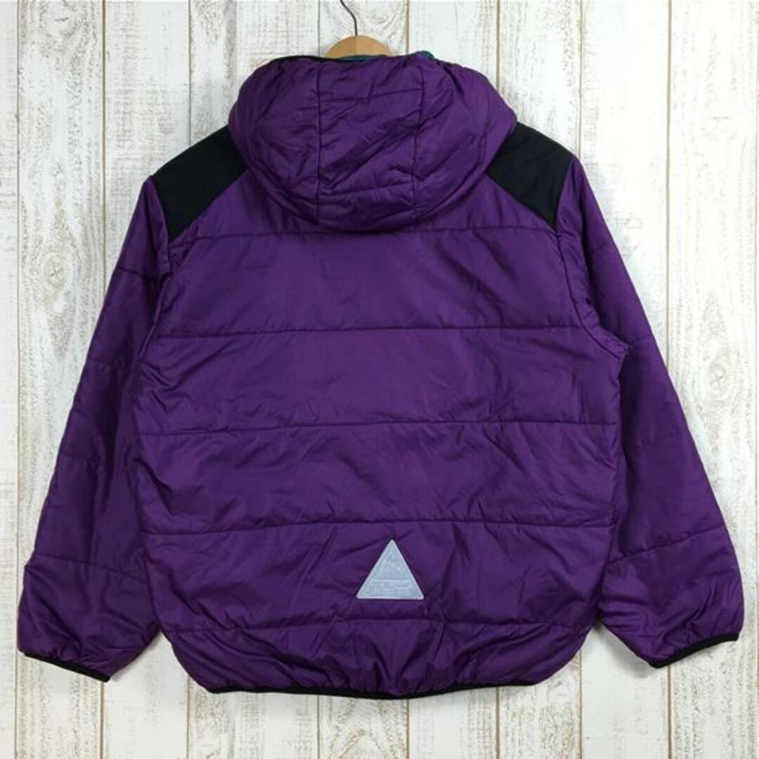 L.L.Bean(エルエルビーン)のKIDs XL  エルエルビーン 1990s プリマロフト インサレーション フーディ Primaloft insulation Hoody ジャケット MENs S相当 ビンテージ 生産終了モデル 入手困難 LLBEAN Purple / Teal パープル系 メンズのメンズ その他(その他)の商品写真