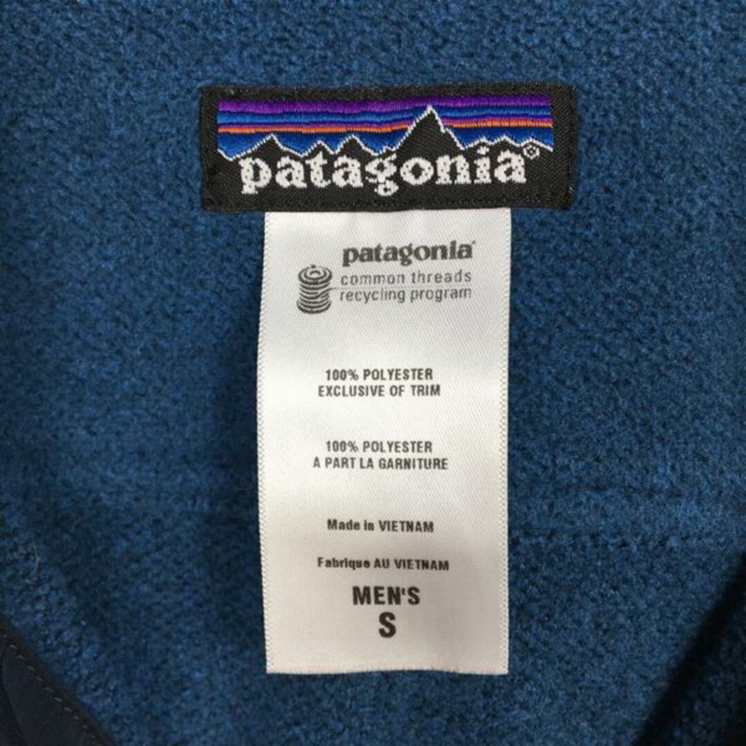 68cm肩幅MENs S  パタゴニア 2009 ロングスリーブ ピケ フリース シャツ Long-Sleeved Pique Fleece Shirt 生産終了モデル 入手困難 PATAGONIA 25760 ORB ブルー系