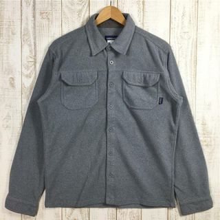 パタゴニア(patagonia)のMENs S  パタゴニア 2009 ロングスリーブ ピケ フリース シャツ Long-Sleeved Pique Fleece Shirt 生産終了モデル 入手困難 PATAGONIA 25760 FEA Feather Grey グレー系(その他)