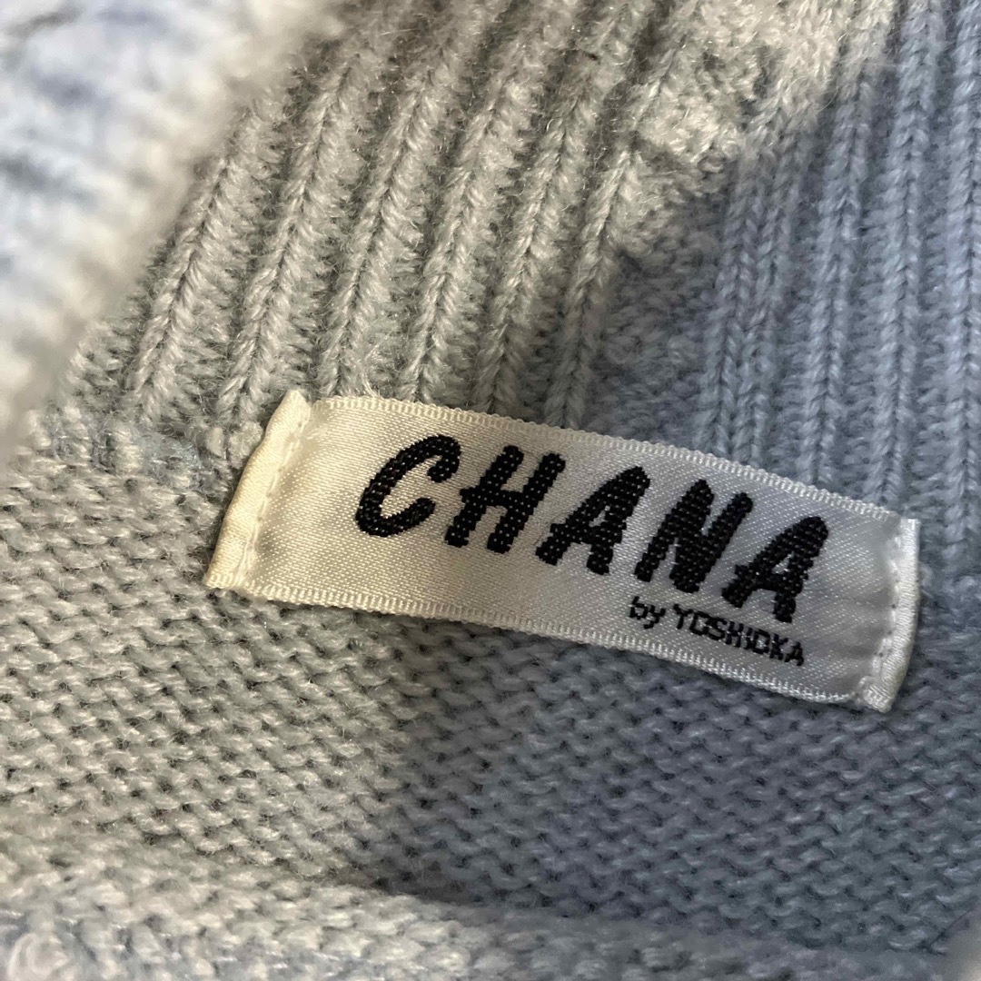 ◎CHANA チャナ　タートルニット　水色 レディースのトップス(ニット/セーター)の商品写真